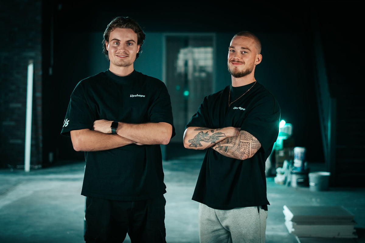 The founders of Upshape, Jaron Rijven and David Korber